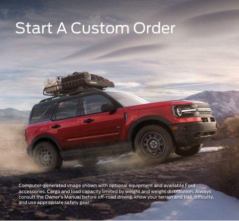 Start a custom order | Honeyman Ford, Inc. in Seneca KS