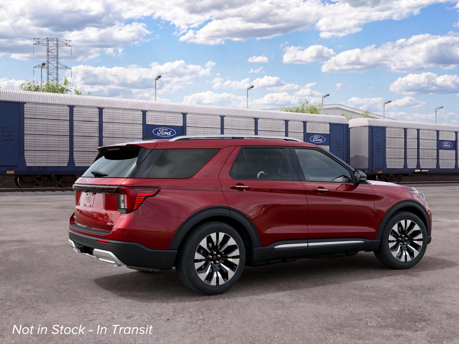 2027 Ford Explorer 4-Door 4DR 4WD PLTNM