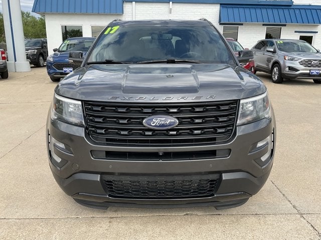 Used 2017 Ford Explorer Sport with VIN 1FM5K8GTXHGD20570 for sale in Kansas City