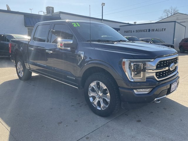 Used 2021 Ford F-150 Platinum with VIN 1FTFW1ED2MFD01138 for sale in Kansas City