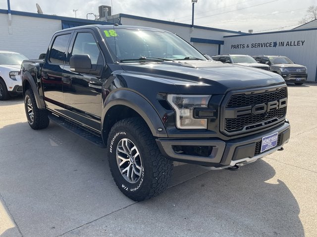 Used 2018 Ford F-150 Raptor with VIN 1FTFW1RG0JFA62978 for sale in Kansas City