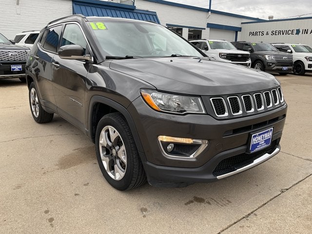 Used 2018 Jeep Compass Limited with VIN 3C4NJDCB6JT484073 for sale in Kansas City