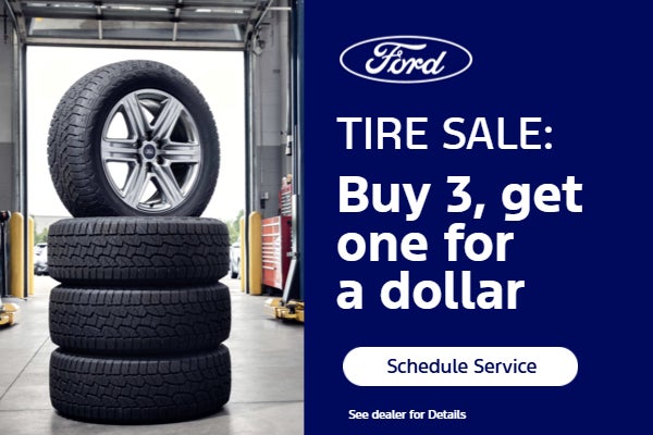 ire Sale: Buy 3, get one for a dollar