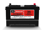 Motorcraft® Tested Tough® MAX Batteries, starting at $139.95 MSRP,